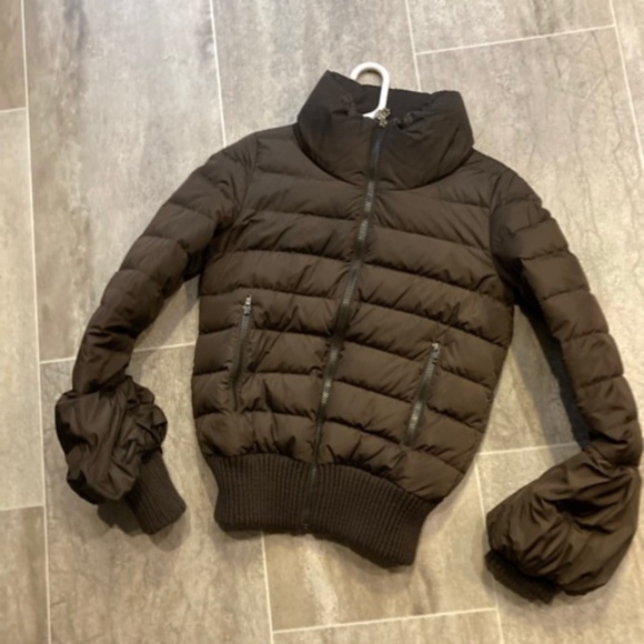 Roberto Cavalli Brown Down Puffer Jacket - Size XS-S - Picture 1 of 10